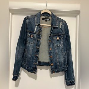 Distressed Jean Jacket